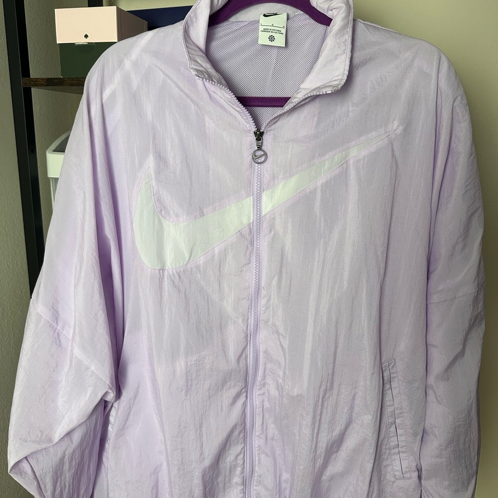Nike Women's Light Purple Bomber Jacket